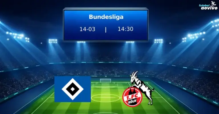 Confronto Decisivo na Bundesliga: Hamburger SV Recebe 1. FC Köln pela 26ª Rodada