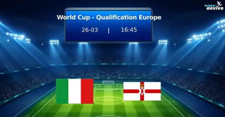 Itália e Irlanda do Norte se Enfrentam em Duelo Crucial pelas Eliminatórias da Copa do Mundo