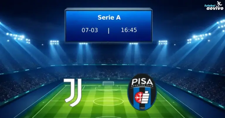 Juventus x Pisa: Choque Pela Serie A na 28ª Rodada