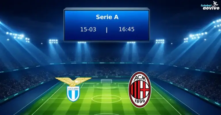 Lazio e AC Milan se enfrentam no Stadio Olimpico pela 29ª rodada da Serie A