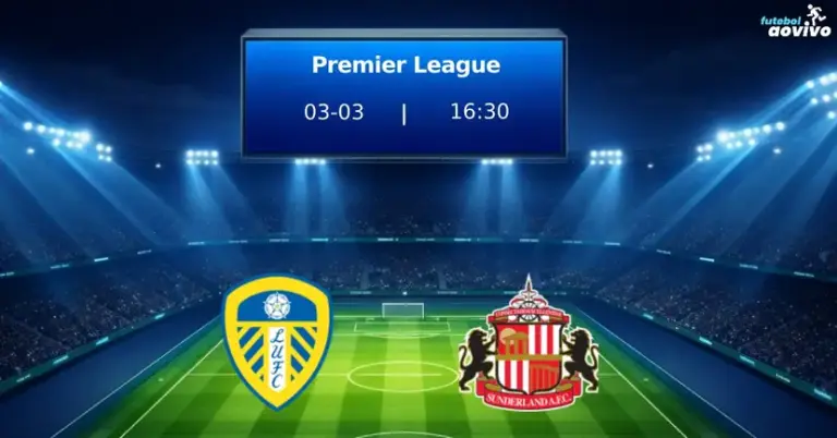 Leeds x Sunderland na Premier League: Duelo Decisivo pela 29ª Rodada
