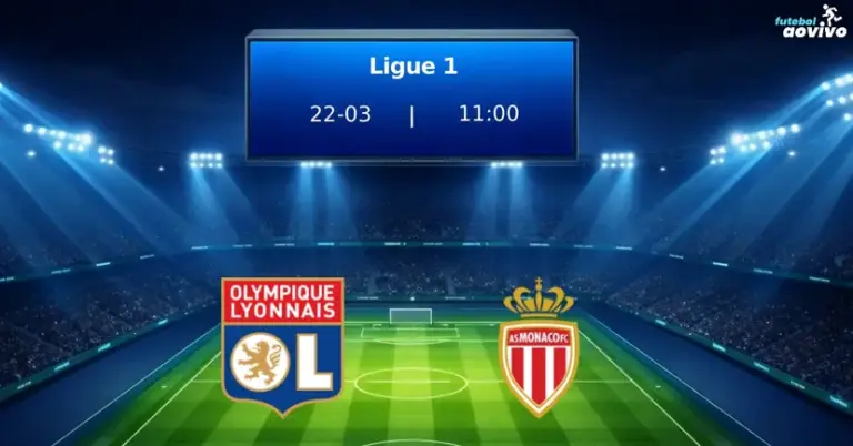 Lyon x Monaco: Duelo Imperdível na Ligue 1 Pela 27ª Rodada