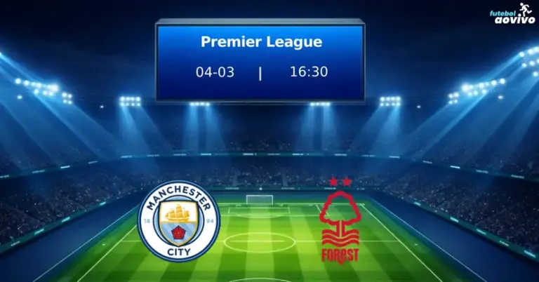 Confronto da Premier League: Manchester City Recebe Nottingham Forest pela 29ª Rodada