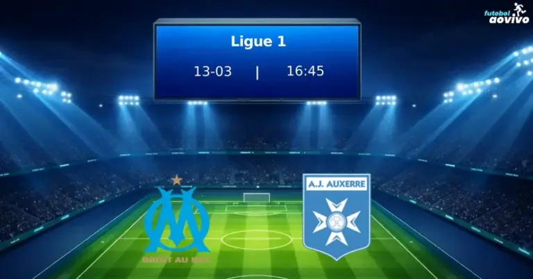 Marseille x Auxerre: Confronto Imperdível da Ligue 1 no Vélodrome