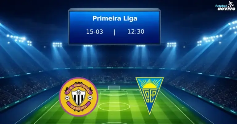 Nacional e Estoril se enfrentam em Funchal pela 26ª rodada da Primeira Liga