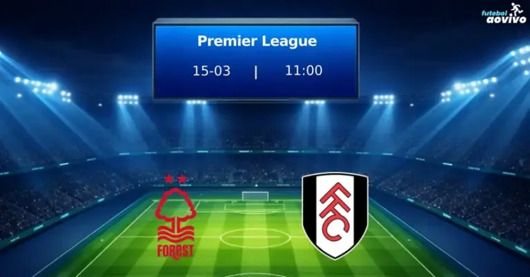 Nottingham Forest e Fulham se enfrentam pela 30ª rodada da Premier League no City Ground