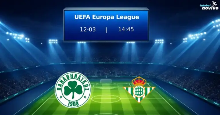 Panathinaikos e Real Betis se Preparam para Duelo Crucial na UEFA Europa League em Atenas