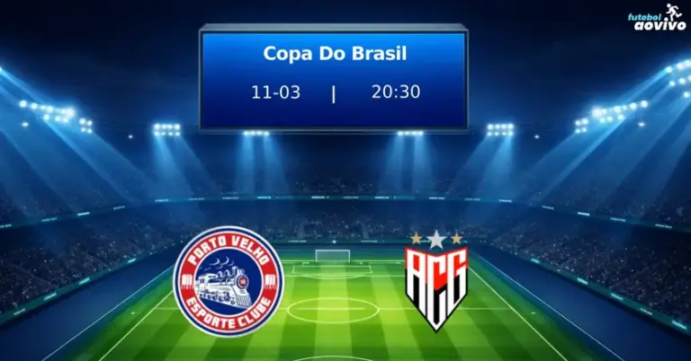 Copa do Brasil: Porto Velho Enfrenta Atlético Goianiense em Duelo Eliminatório