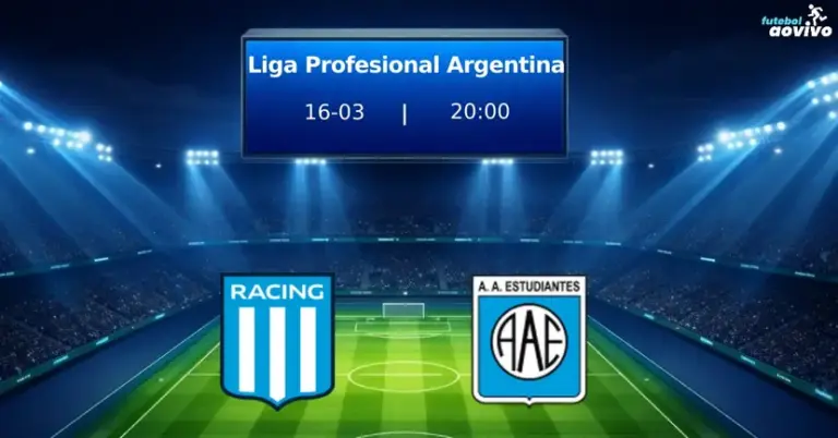 Racing Club e Estudiantes de Rio Cuarto se enfrentam na 11ª rodada da Liga Profesional Argentina