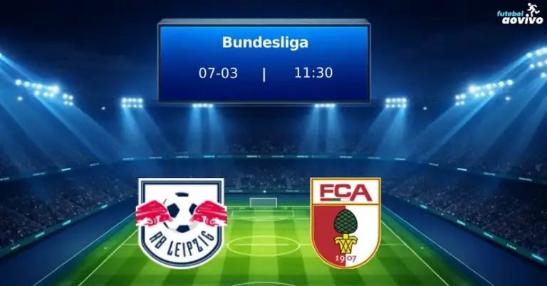 RB Leipzig x FC Augsburg: Detalhes do Confronto da Bundesliga na Red Bull Arena