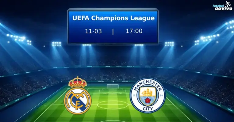 Real Madrid Enfrenta Manchester City em Duelo Decisivo da UEFA Champions League