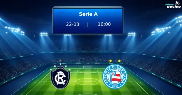 Remo e Bahia: Clássico da Série A Marca Encontro Crucial em Belém