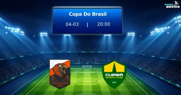 Copa do Brasil: Santa Catarina e Cuiabá Se Preparam Para Estreia na Primeira Fase