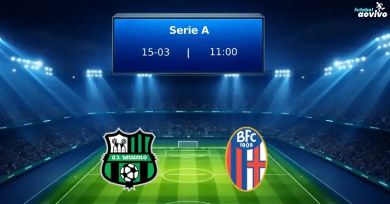 Sassuolo e Bologna se enfrentam na 29ª rodada da Serie A no MAPEI Stadium