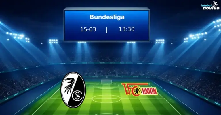 Freiburg enfrenta Union Berlin em confronto da 26ª rodada da Bundesliga neste sábado