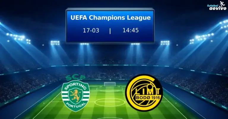 UEFA Champions League: Sporting CP e Bodo/Glimt Duelam nas Oitavas de Final