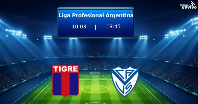 Tigre e Vélez Se Preparam para Duelo Crucial pela Liga Profissional Argentina em Buenos Aires