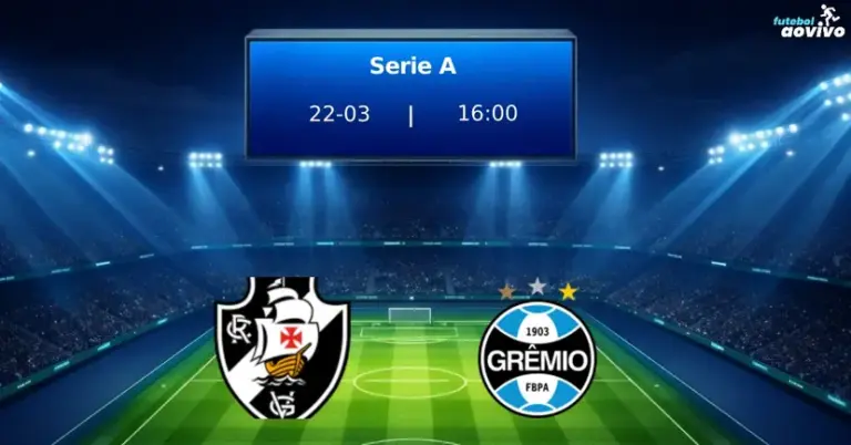 Vasco da Gama x Grêmio: Prévia do Confronto Crucial pela Série A