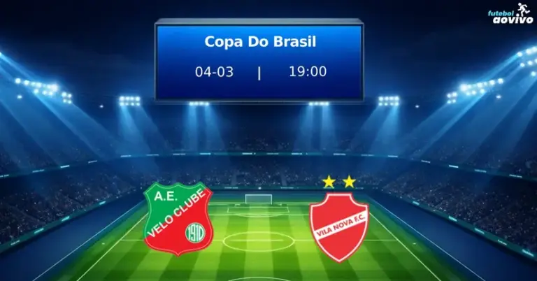 Copa do Brasil: Velo Clube e Vila Nova Duelam por Vaga na Próxima Fase em Rio Claro