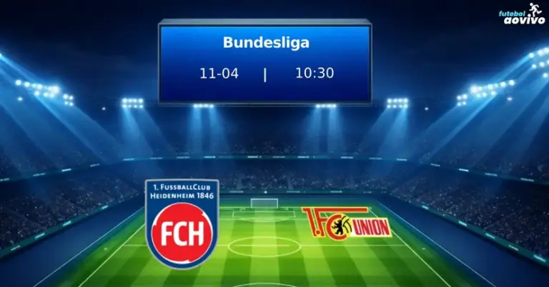 Bundesliga: 1. FC Heidenheim e Union Berlin Medem Forças em Confronto Crucial