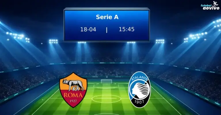 Serie A: Roma x Atalanta se enfrentam no Olímpico pela 33ª rodada