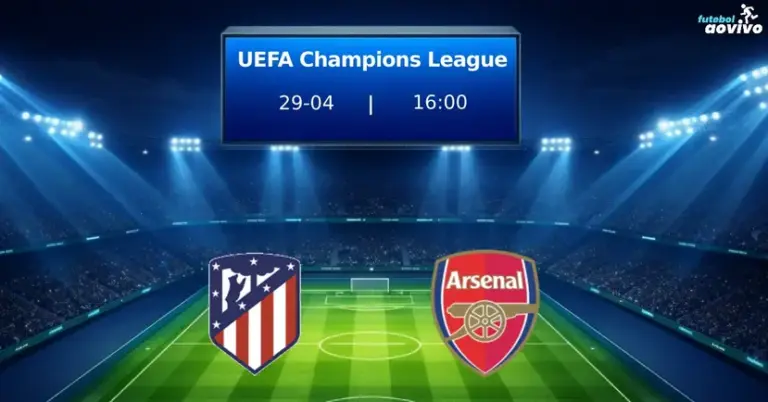 Atletico Madrid x Arsenal: Duelo Crucial Define Finalista da Champions League