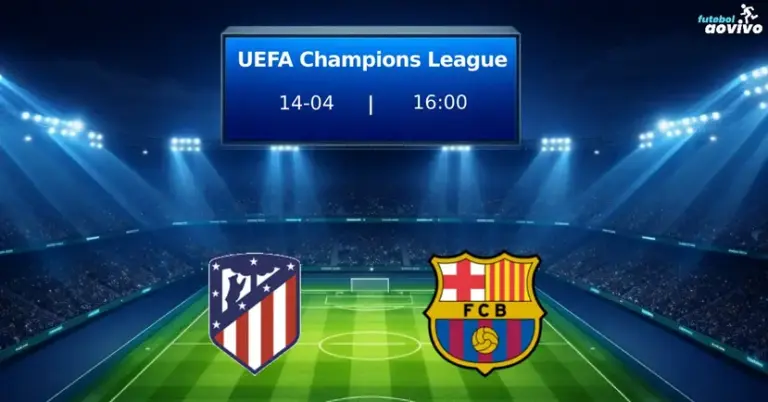 Clássico Espanhol na Champions League: Atlético de Madrid e Barcelona se Enfrentam pelas Quartas de Final