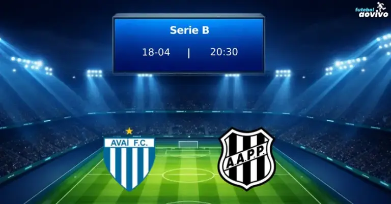 Avaí e Ponte Preta Se Preparam Para Duelo Eletrizante Pela Série B na Ressacada