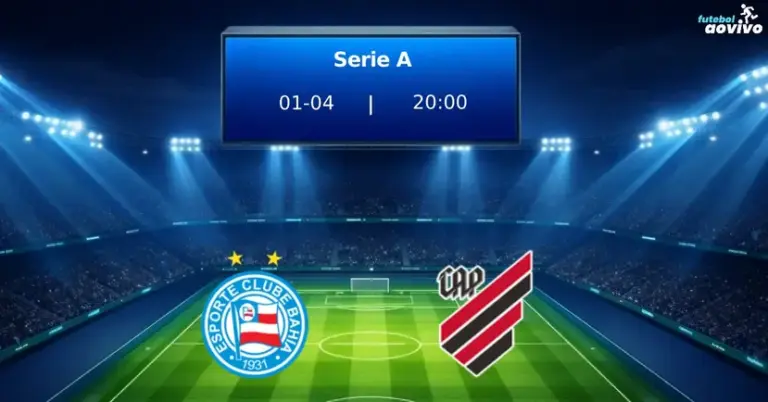 Confronto da Série A: Bahia Recebe Atlético Paranaense na Arena Fonte Nova