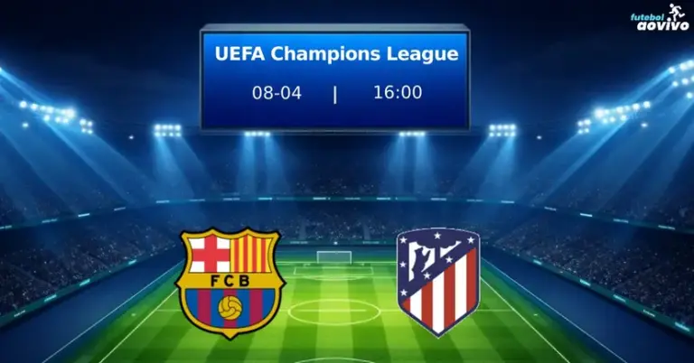 Barcelona x Atlético de Madrid: O Duelo Espanhol que Aquece as Quartas de Final da Champions League