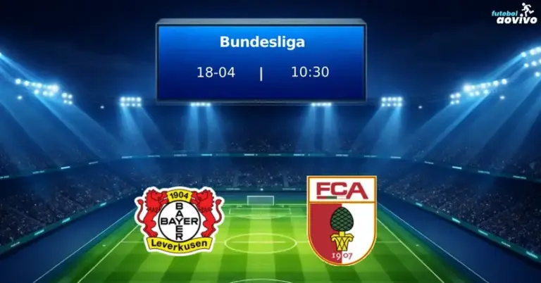Bundesliga: Bayer Leverkusen e FC Augsburg Se Preparam Para Confronto Decisivo no BayArena