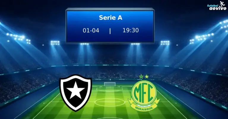 Botafogo e Mirassol Confrontam-se em Duelo Decisivo Pela Série A