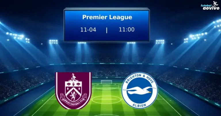 Confronto crucial na Premier League: Burnley Recebe Brighton Pela Rodada 32