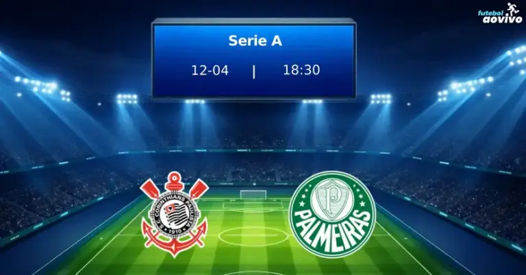 Corinthians x Palmeiras: Dérbi Paulista Agita a Série A na Neo Química Arena