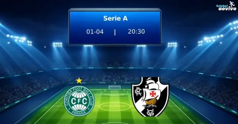 Série A: Coritiba e Vasco da Gama se Encontram em Jogo Crucial pela Nona Rodada