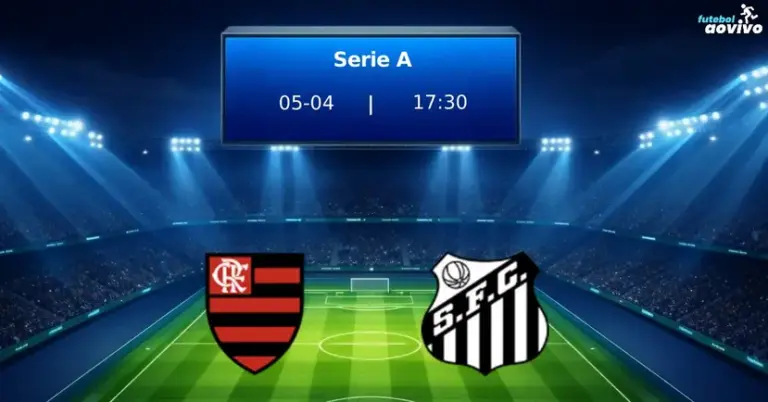 Flamengo e Santos se preparam para confronto decisivo no Brasileirão