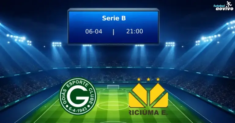 Goiás x Criciúma: Pré-jogo da Série B Promete Emoções em Goiania