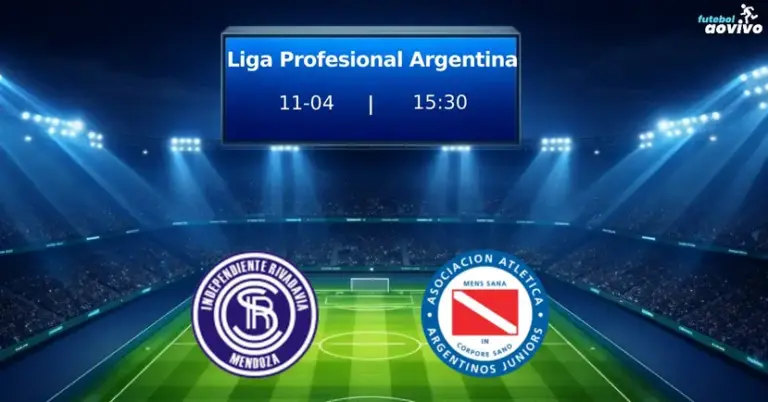 Independiente Rivadavia e Argentinos Juniors se Enfrentam na Liga Profissional Argentina