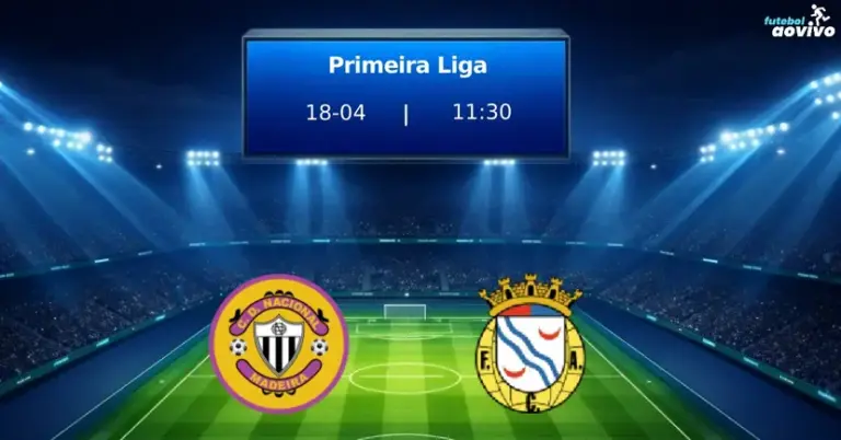Primeira Liga: Nacional e Alverca Se Enfrentam no Estádio da Madeira