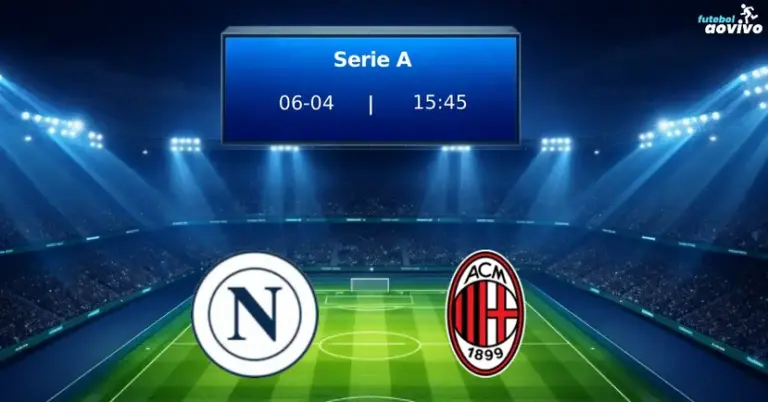 Duelo de Gigantes: Napoli e AC Milan se enfrentam pela Serie A