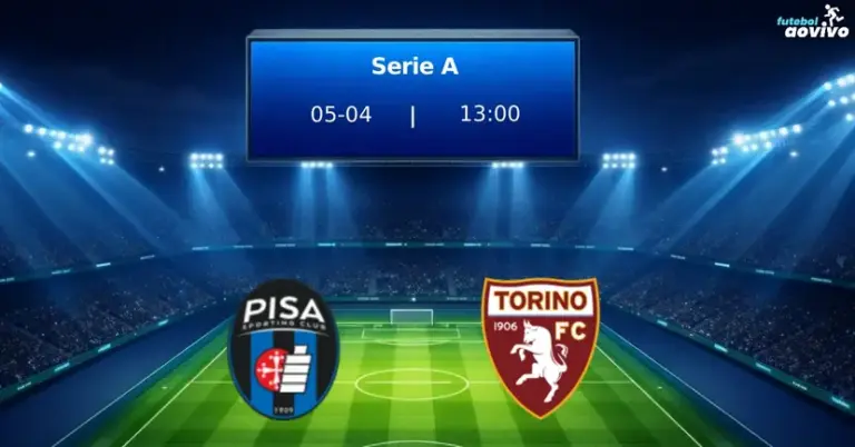 Confronto Direto na Serie A: Pisa e Torino Medem Forças na 31ª Rodada do Campeonato Italiano