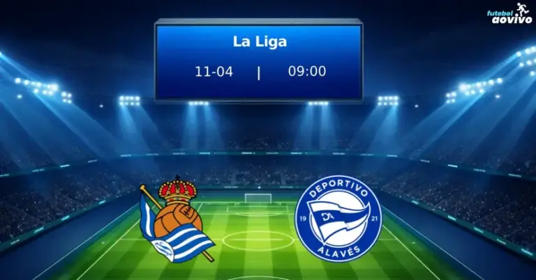 Real Sociedad e Alavés Se Preparam Para Confronto Crucial Pela 31ª Rodada da La Liga