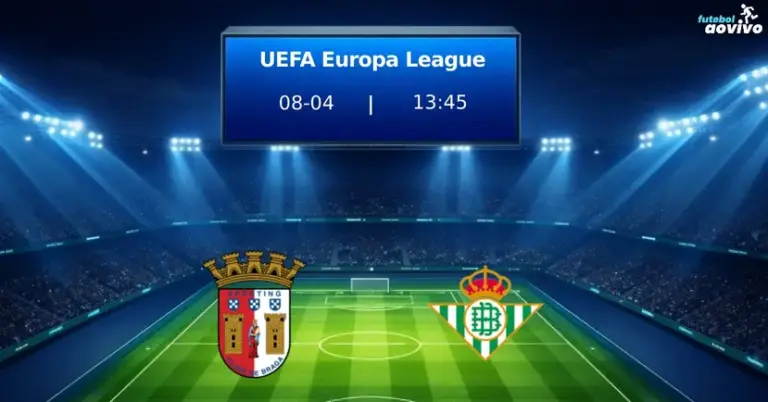 SC Braga x Real Betis: Confronto Crucial pelas Quartas de Final da UEFA Europa League