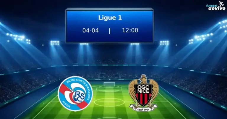 Strasbourg e Nice se Preparam para Duelo Crucial na Ligue 1
