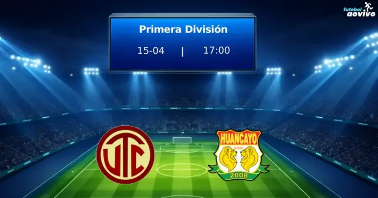Duelo Crucial na Primera División: UTC Cajamarca Enfrenta Sport Huancayo