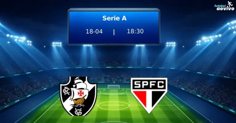 Vasco da Gama x São Paulo: Prévia do Duelo Crucial na Série A pela 12ª Rodada