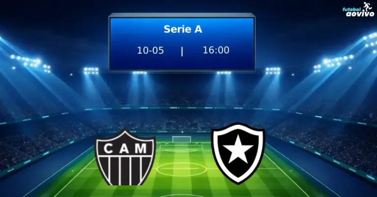 Confronto de Titãs: Atletico-MG e Botafogo se Enfrentam pela Série A do Campeonato Brasileiro