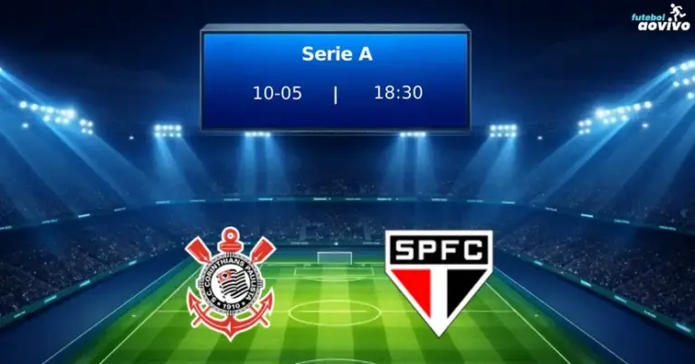 Derby Paulista na Série A: Corinthians e São Paulo se Preparam para o Clássico na Neo Química Arena