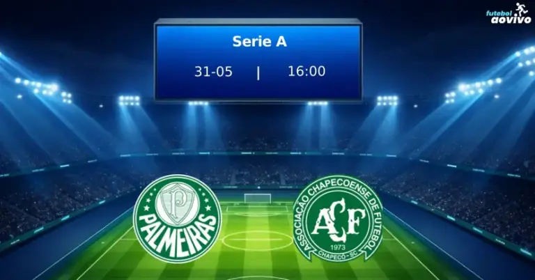 Pré-jogo da Serie A: Palmeiras Recebe Chapecoense em Batalha pelo Campeonato Brasileiro no Allianz Parque
