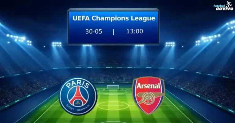 Final da Champions League: Paris Saint-Germain e Arsenal Decidem o Título em Budapeste